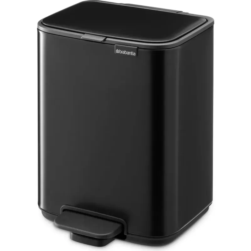 Bo - Pattumiera a Pedale, 4 L,Matt Black Compra Adesso