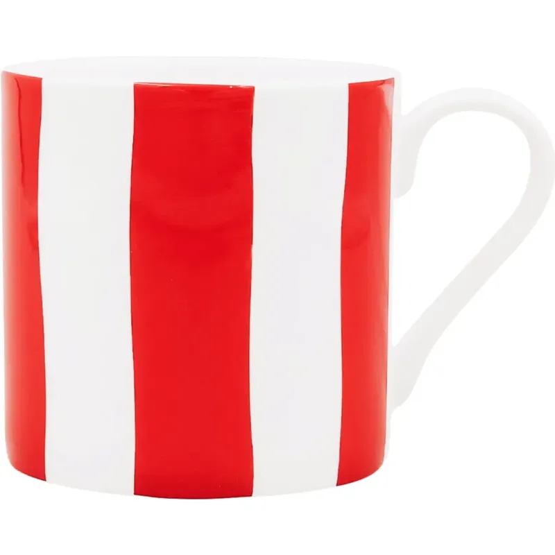 Prezzo Di Fabbrica Tazza - Righe,Rosso
