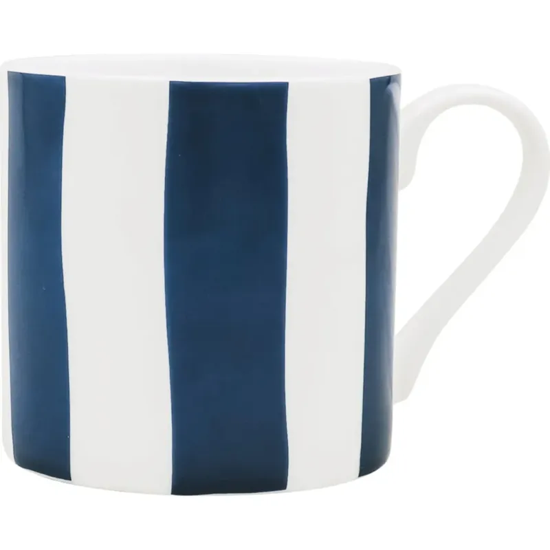 Tazza - Righe,Blu Scuro Novità