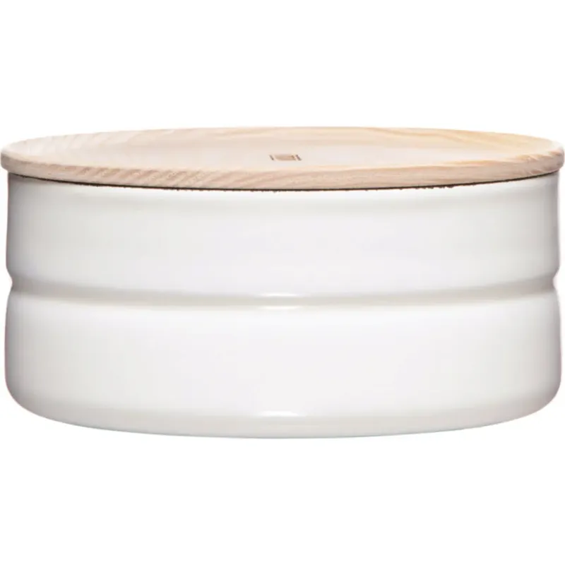 A Buon Prezzo Barattolo con Coperchio - 615 ml,bianco