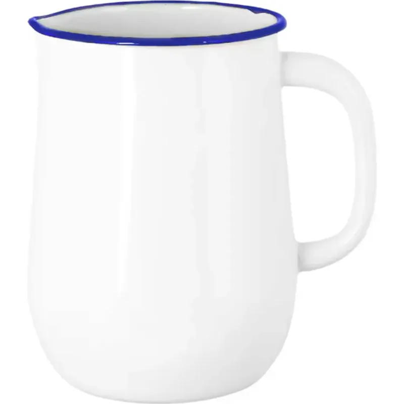 Brocca Smaltata - Emil‘s,Bianco/blu Offerta