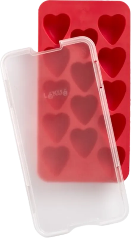Ordina Subito Forma per Cubetti di Ghiaccio a Forma di Cuore con Coperchio