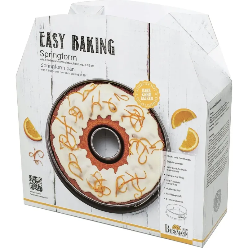 Must-Have Easy Baking - Tortiera con Doppio Fondo,26cm