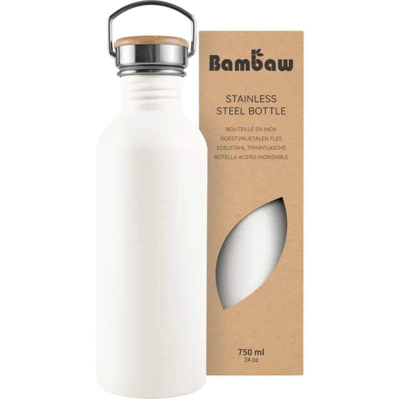 Borraccia in Acciaio Inossidabile, 750 ml,Polar White Ordina Subito