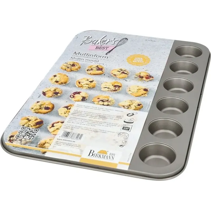 Baker‘s Best - Stampo per Muffin,24 pz. Prezzo Ridotto