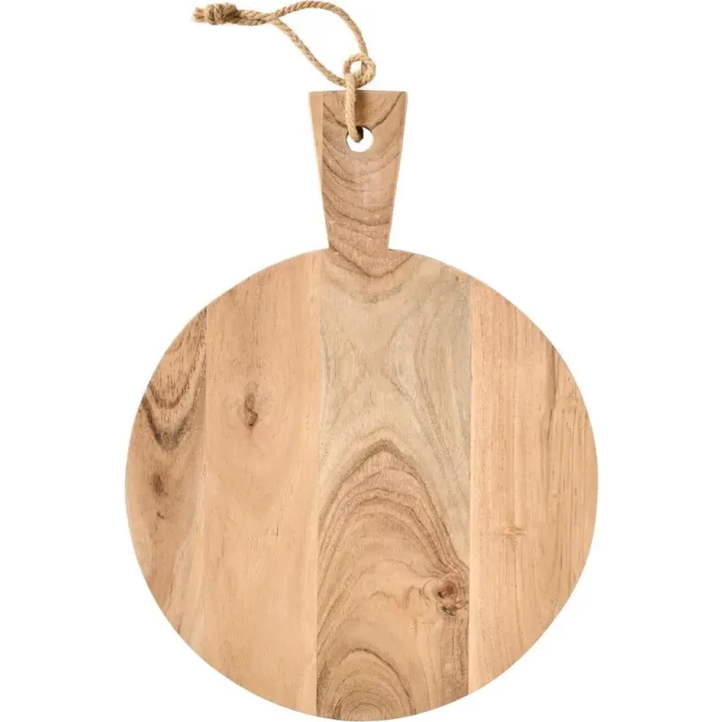 Tagliere in Legno di Acacia,Rotondo Saldi