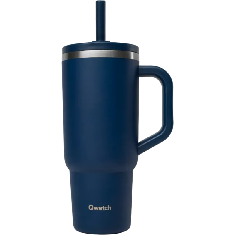 Travel Cup Termica Matt con Coperchio Ermetico - 900 ml,Bleu nuit Ultimissimo Modello