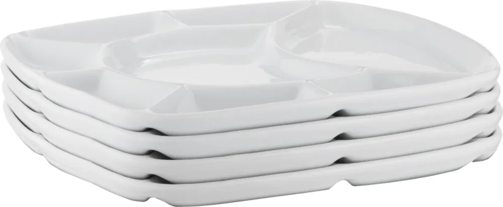 Consegna Rapida Set Piatti per Fonduta - 4 Pezzi