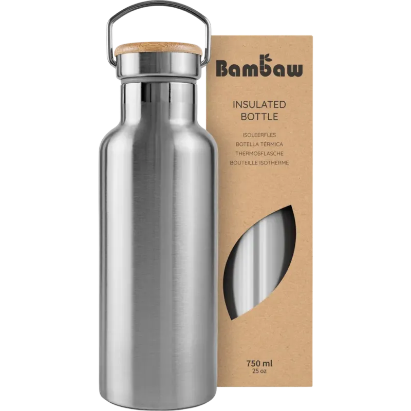 Ultimissimo Modello Thermos in Acciaio Inossidabile, 750 ml,Natural Steel