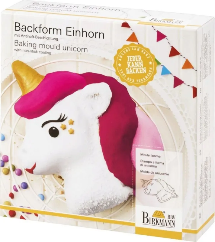 Reso Gratuito Stampo 3D - Unicorno