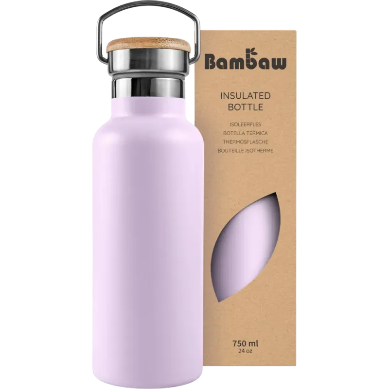 Solo Oggi Thermos in Acciaio Inossidabile, 750 ml,Lavender Haze