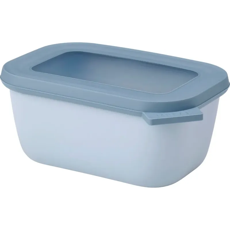 Consegna Rapida Ciotola Multiuso Cirqula - Rettangolare 750 ml,Nordic Blue