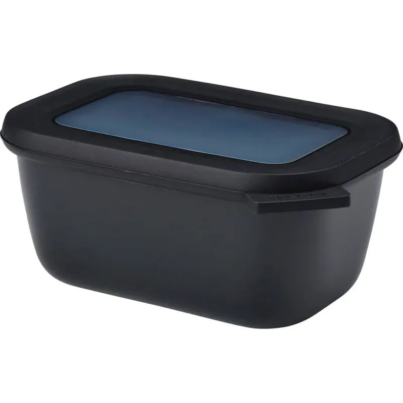 Spedito Oggi Ciotola Multiuso Cirqula - Rettangolare 750 ml,Nordic Black