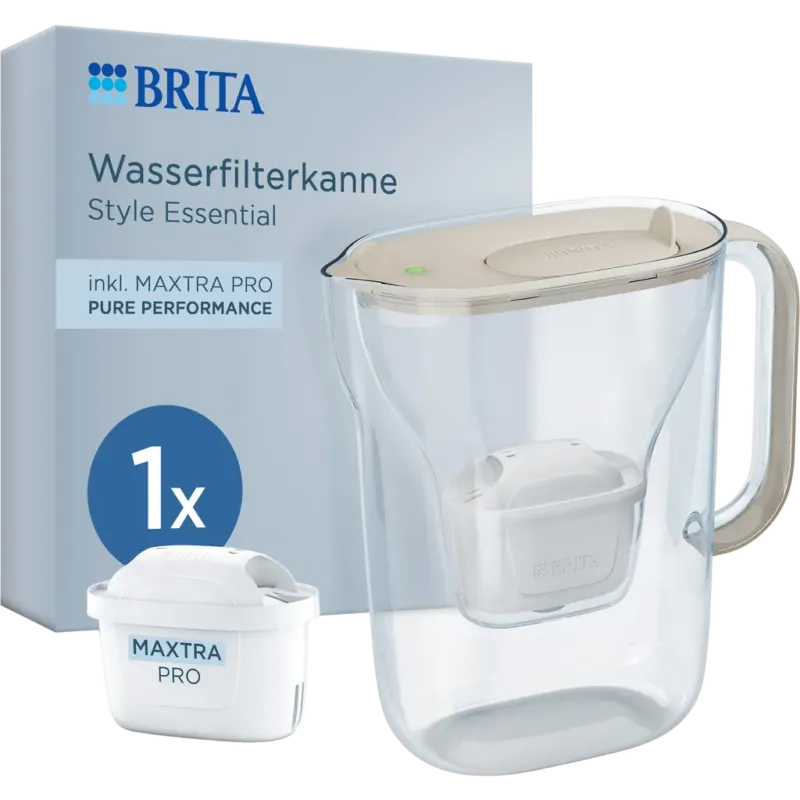 Occasione Caraffa Filtrante Style Essential 2,4 L,Sabbia