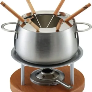 Set da Fonduta per la Carne Zermatt 15 cm 2,0 L - Grigio Promozione Esclusiva