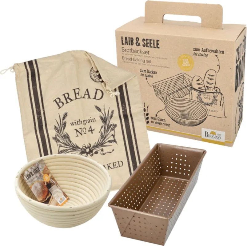 Laib & Seele - Set per Panificazione, 3 Pezzi Direttamente Dal Produttore