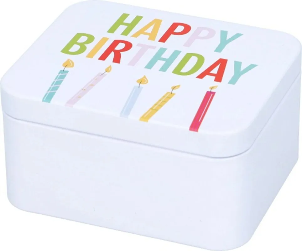 Popolare Scatola Regalo - Happy Birthday
