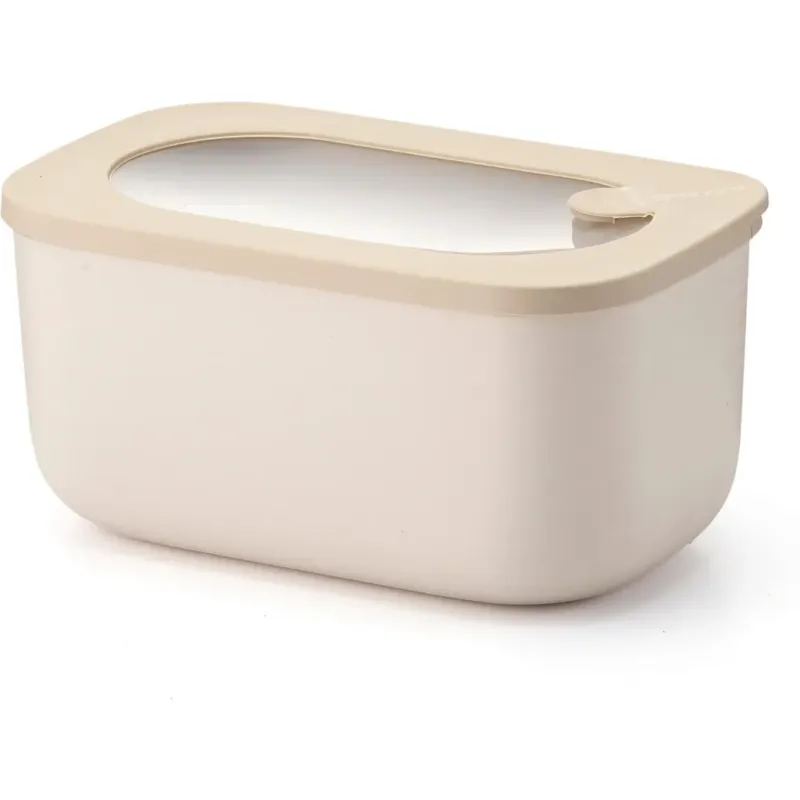 Store&More Bio - Contenitore Ermetico Alto Rettangolare, 1450 ml,Clay Popolare