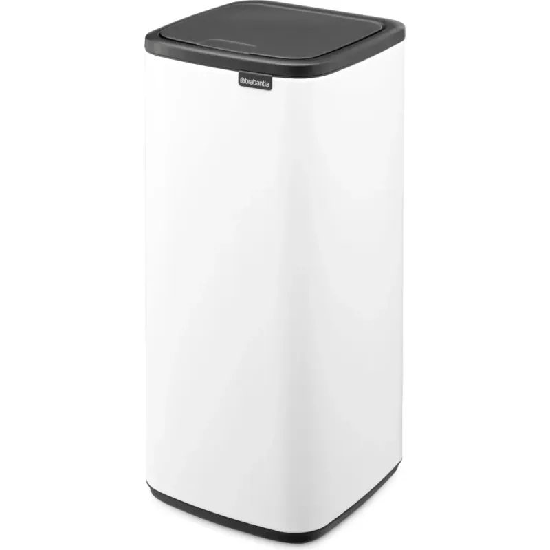 Bo - Pattumiera Touch, 30 L,White Prezzo Ridotto
