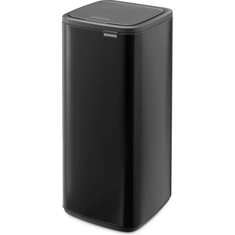 Bo - Pattumiera Touch, 30 L,Matt Black Di Tendenza