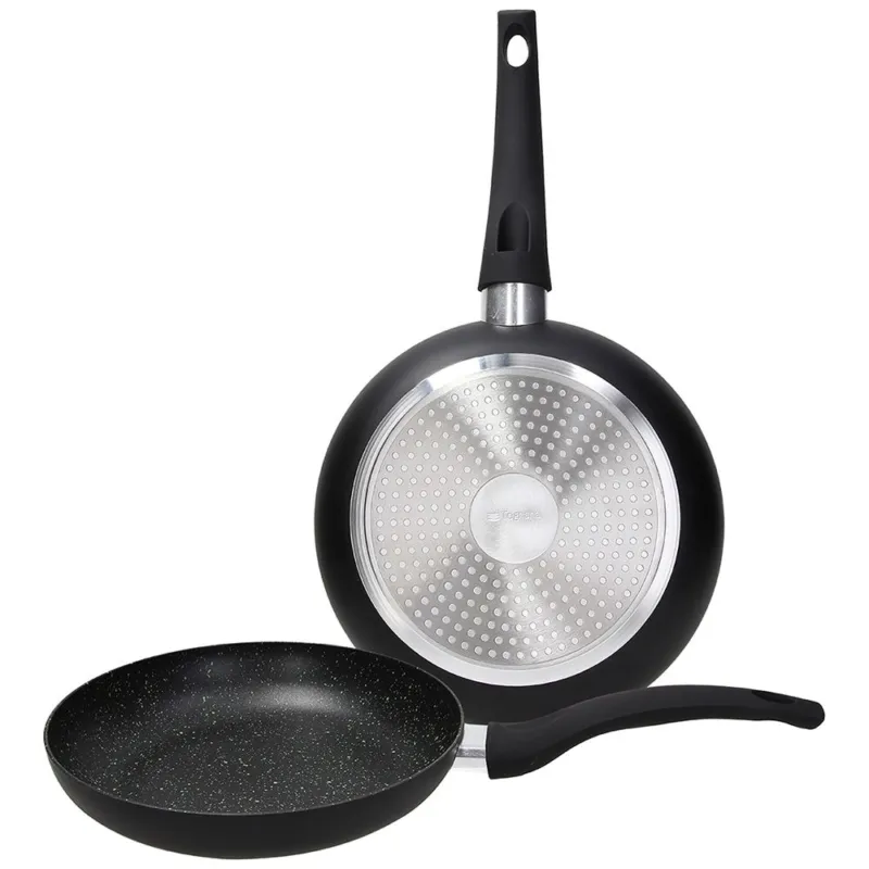 Compra Oggi Stesso Set 2 padelle 22/26 cm Alluminio Nero