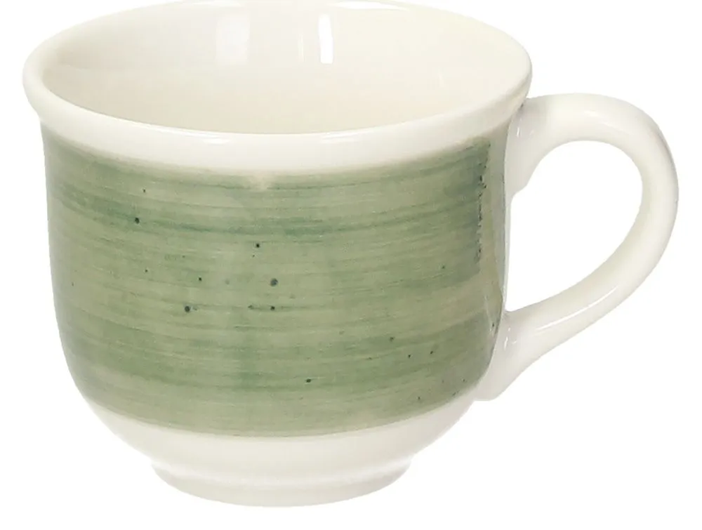 Prezzo Conveniente Tazza capuccino Porcellana 280 cc Porcellana Verde