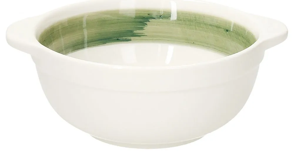 Consegna Rapida Tazza brodo Porcellana 680 cc Porcellana Verde