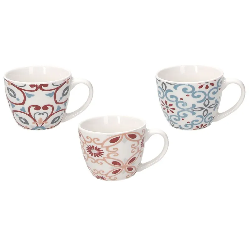 Reso Gratuito Tazzina caffè 80 cc Ribeira New Bone China Multicolor