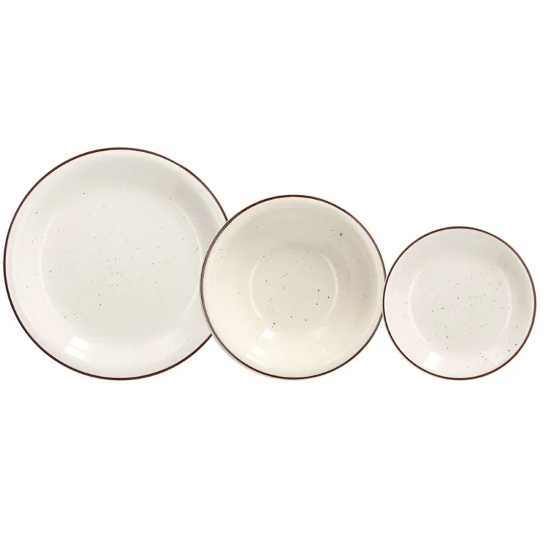 Servizio piatti 18 pezzi Stay Stoneware Beige Ordina Subito