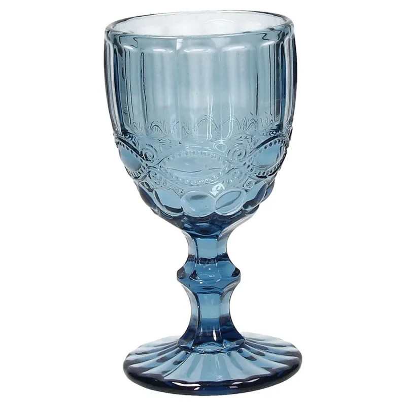 Prezzo Basso Calice cc 260 Azzurro Vetro Azzurro