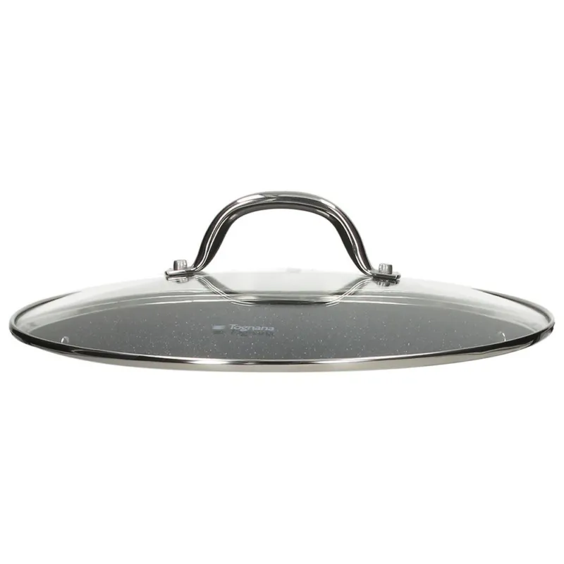 BIG FAMILY - Coperchio trasparente con sfiato Vetro 36 cm Vetro Grigio Non Perdere