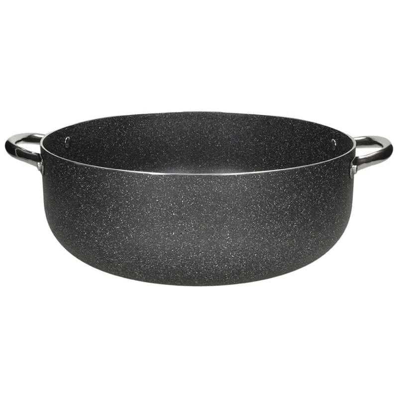 BIG FAMILY - Casseruola Alluminio 32 cm x H 12 cm Alluminio Grigio Offerta Lampo