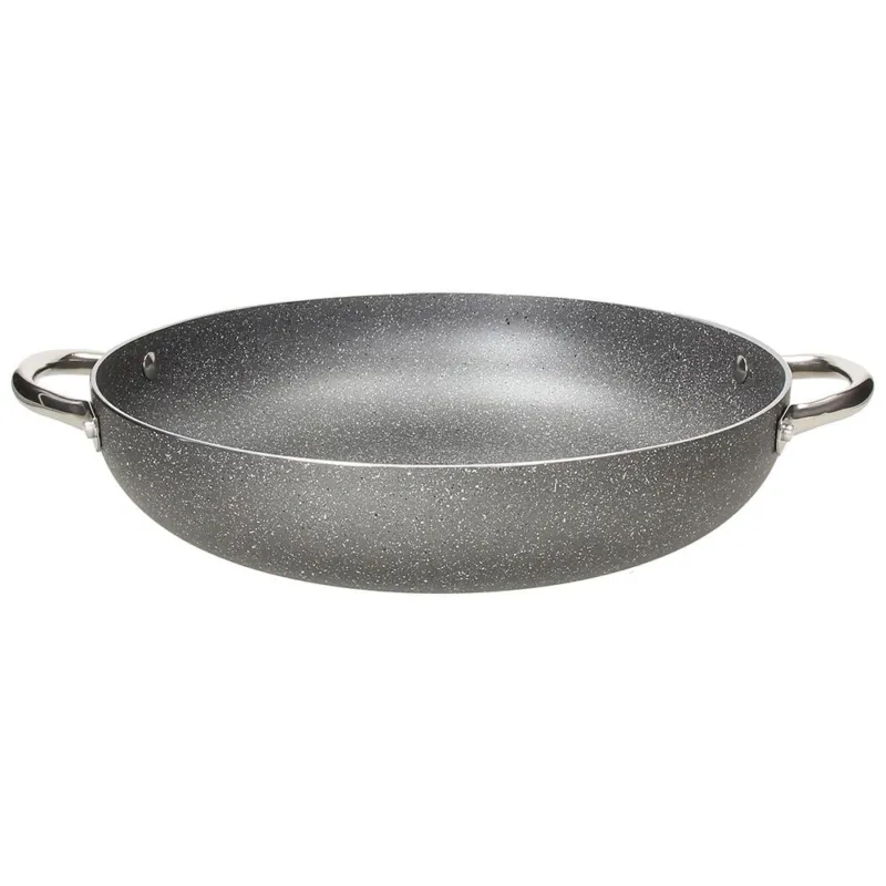 Offerta Lampo BIG FAMILY - Tegame Alluminio 36 cm x H 8,2 cm Alluminio Grigio