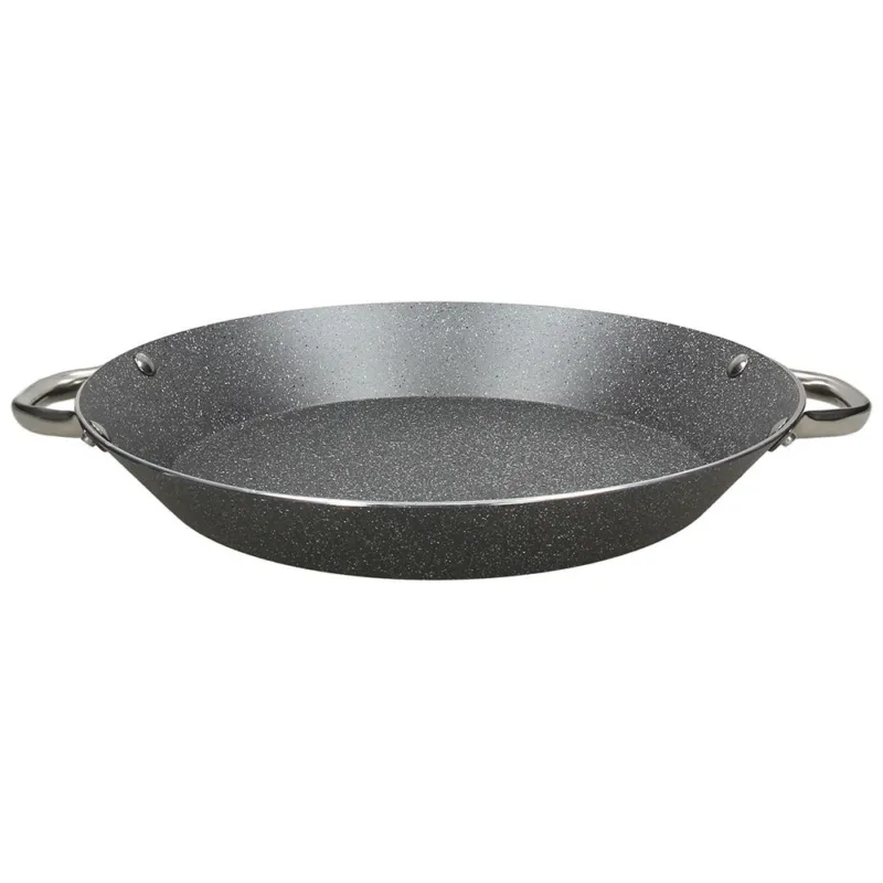 BIG FAMILY - Paellera Alluminio 34 cm x H 5 cm Alluminio Grigio Miglior Prezzo
