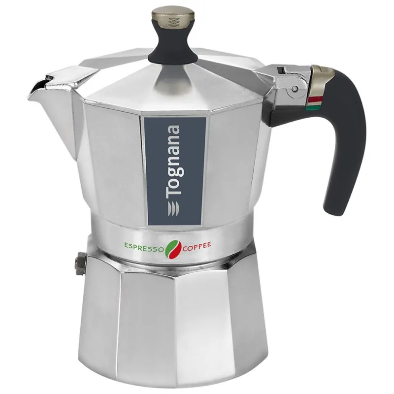 Caffettiera 3 tazze Alluminio Argento Ultime Pezzi