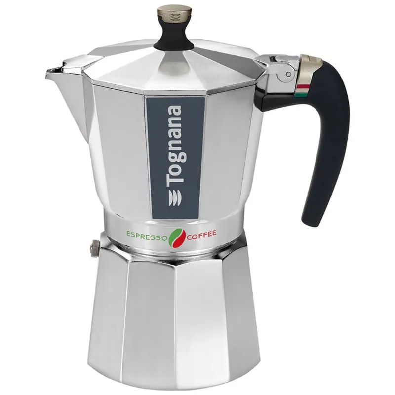 Caffettiera 9 tazze Alluminio Argento Ultima Occasione