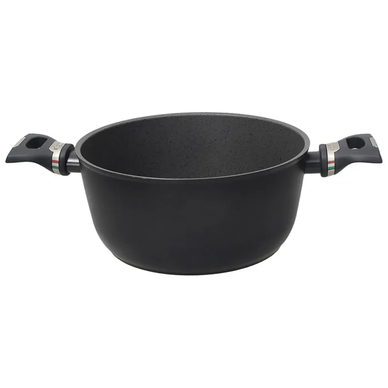Occasione Casseruola 2 manici 24 cm Alluminio Nero