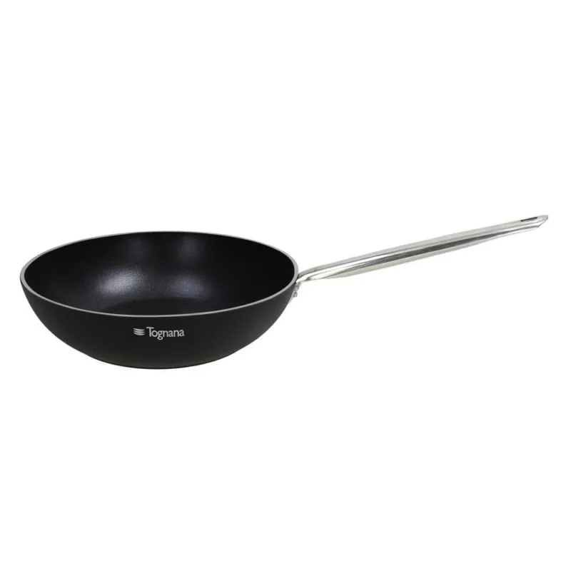 Prezzo Conveniente WOK - 30 CM Alluminio Nero