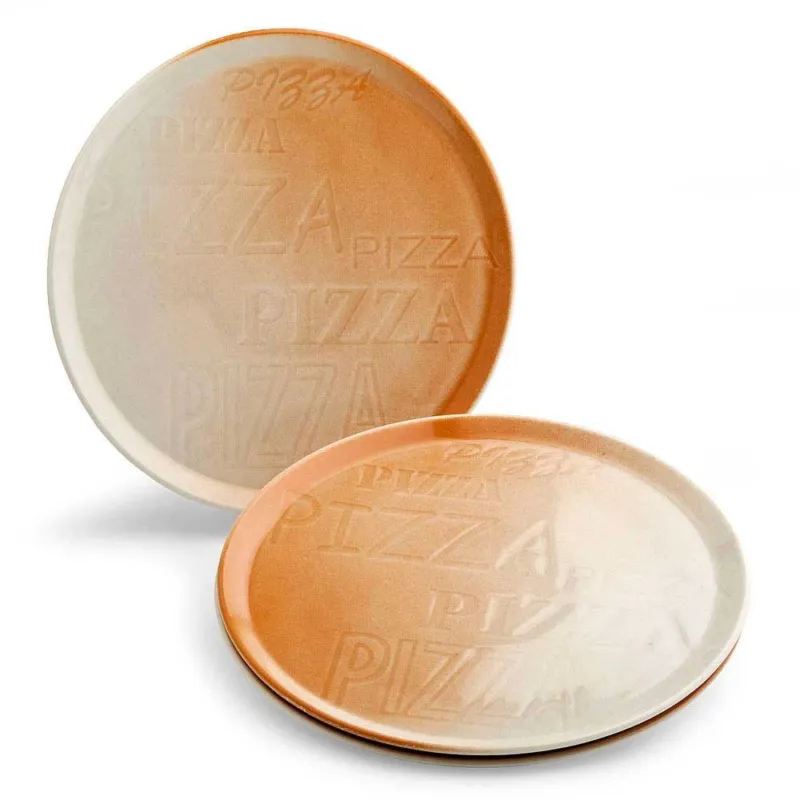 Prezzo Scontato ROTONDO PIZZA - 33 cm Porcellana Marrone