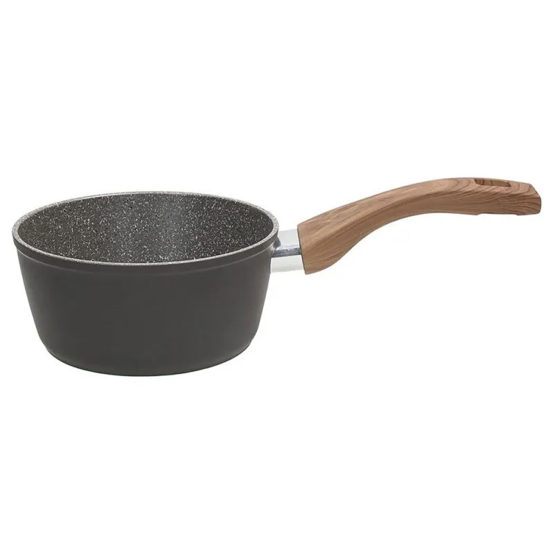 Casseruola a 1 manico 16 cm Alluminio Grigio Prezzo Ridotto