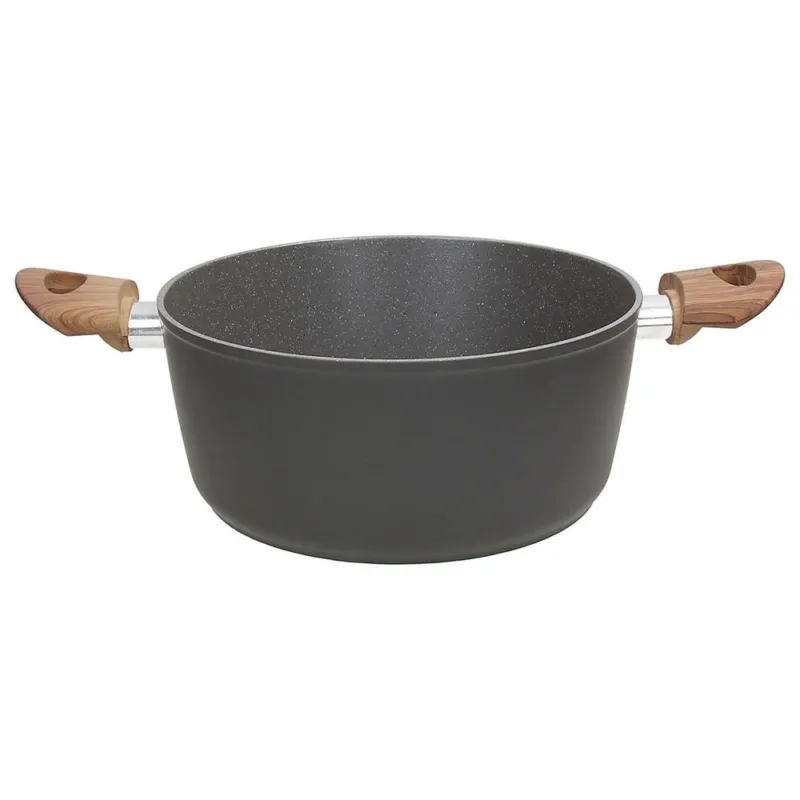 Casseruola a 2 manici 24 cm Alluminio Grigio Compra Oggi Stesso