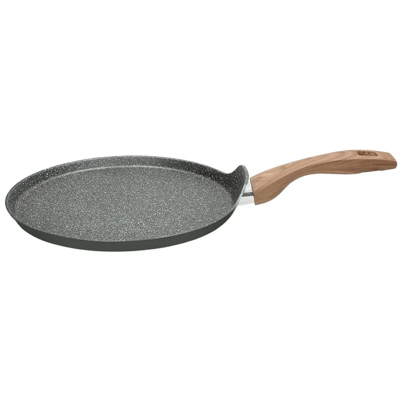 Crepiera 25 cm Alluminio Grigio Novità