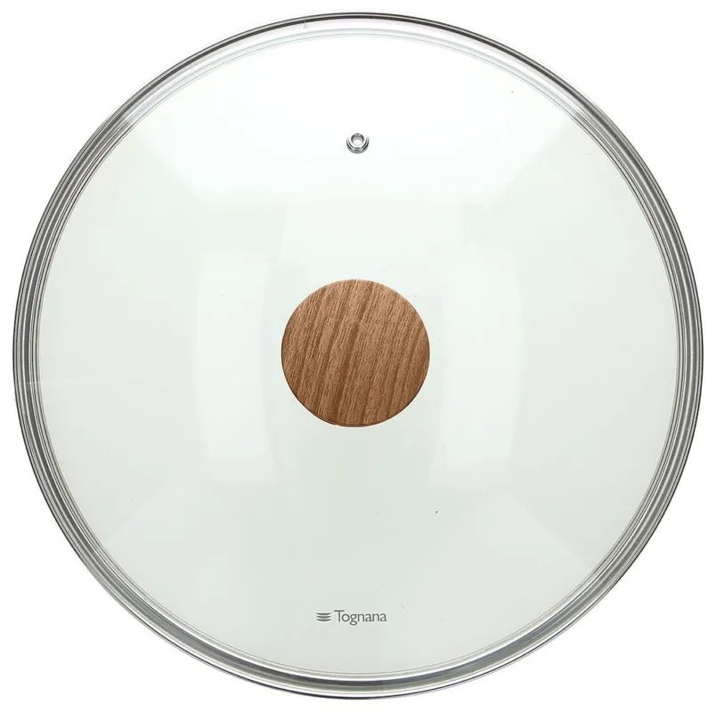 GREAT STONE - Coperchio con foro trasparente 16 cm Vetro Trasparente Offerta Limitata