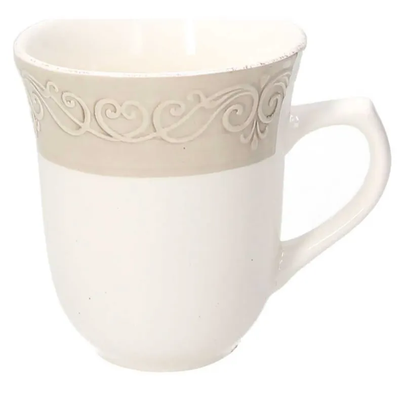 Mug 400 cc Cozy Stoneware Beige Prezzo Ridotto