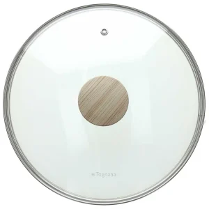 Coperchio Bordo Acciaio 24 cm Vetro Trasparente Prezzo Basso