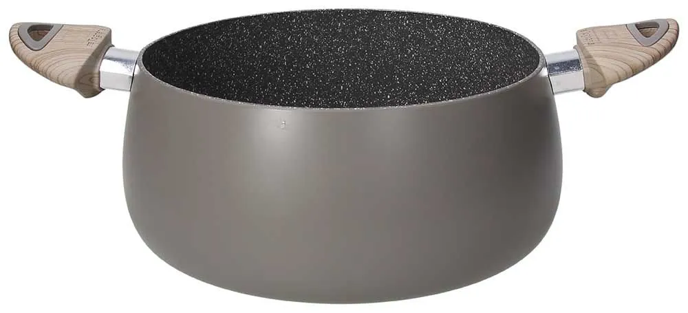 Casseruola 2 manici 24 cm x H 11,5 cm Alluminio Tortora Spedizione Espresso