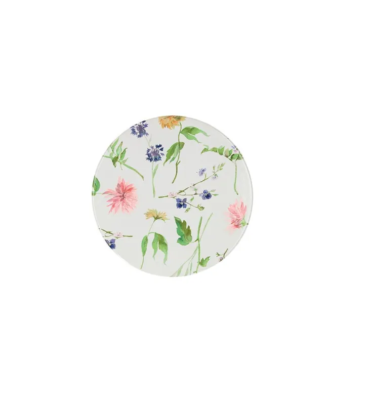 Ultimissimo Modello Sottopentola rotondo 16 cm Audrey Stoneware Bianco