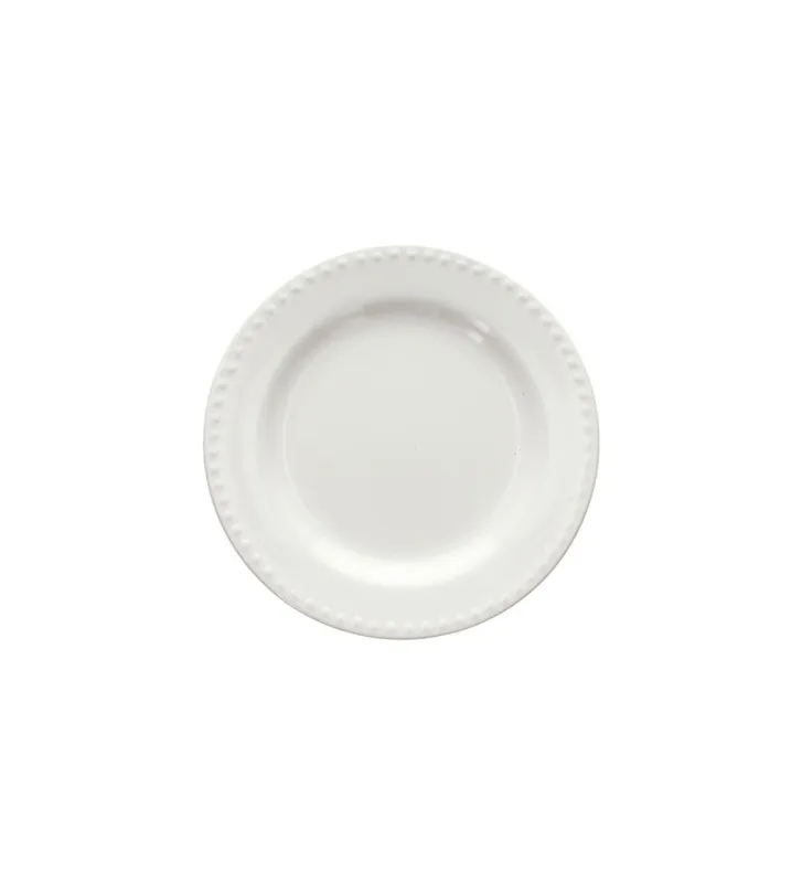 Occasione Imperdibile Piatto dessert 20,5 cm Colette Stoneware Bianco