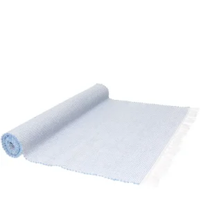 Offerta Limitata Runner 40 x 140 cm Cotone riciclato Azzurro