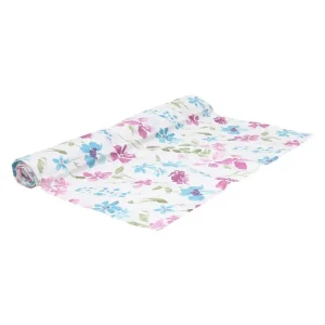 Runner 40 x 140 cm Cotone Azzurro Compra Oggi Stesso